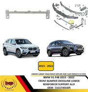 BMW X1 F48 2015 - 2022 FRONT BUMPER LOWER CROSSLINK REINFORCER CARRIER SUPPORT